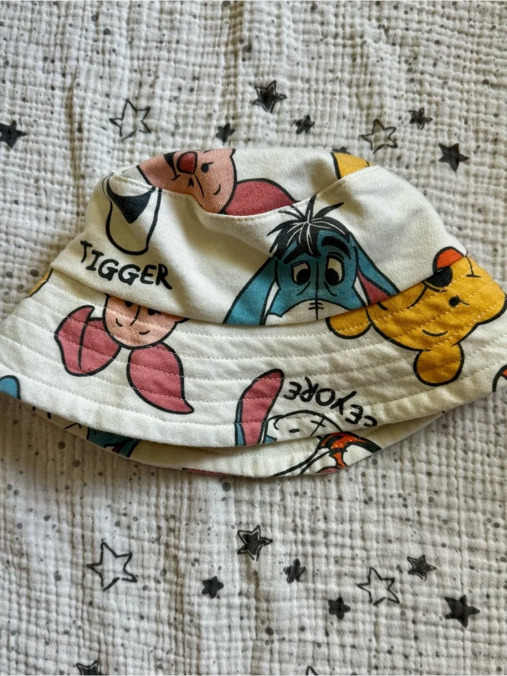 Baby Bucket Hat with Winnie-the-Pooh Characters
